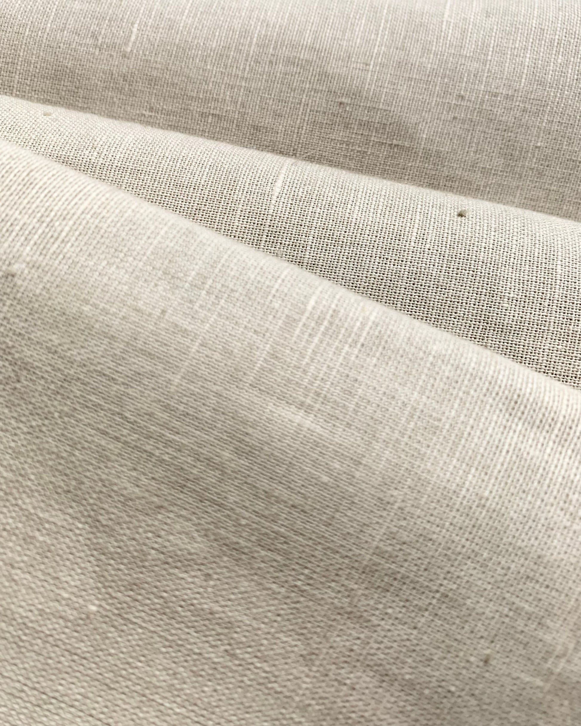 tessuto di lino color sabbia