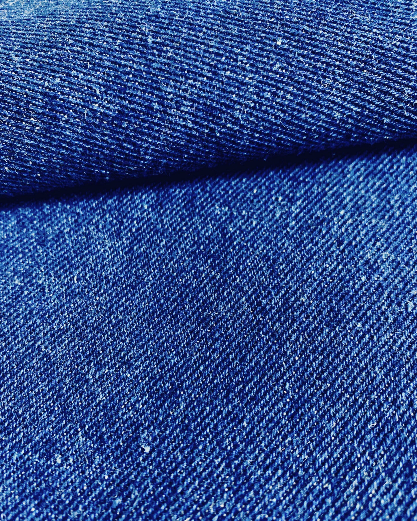 tessuto denim blu