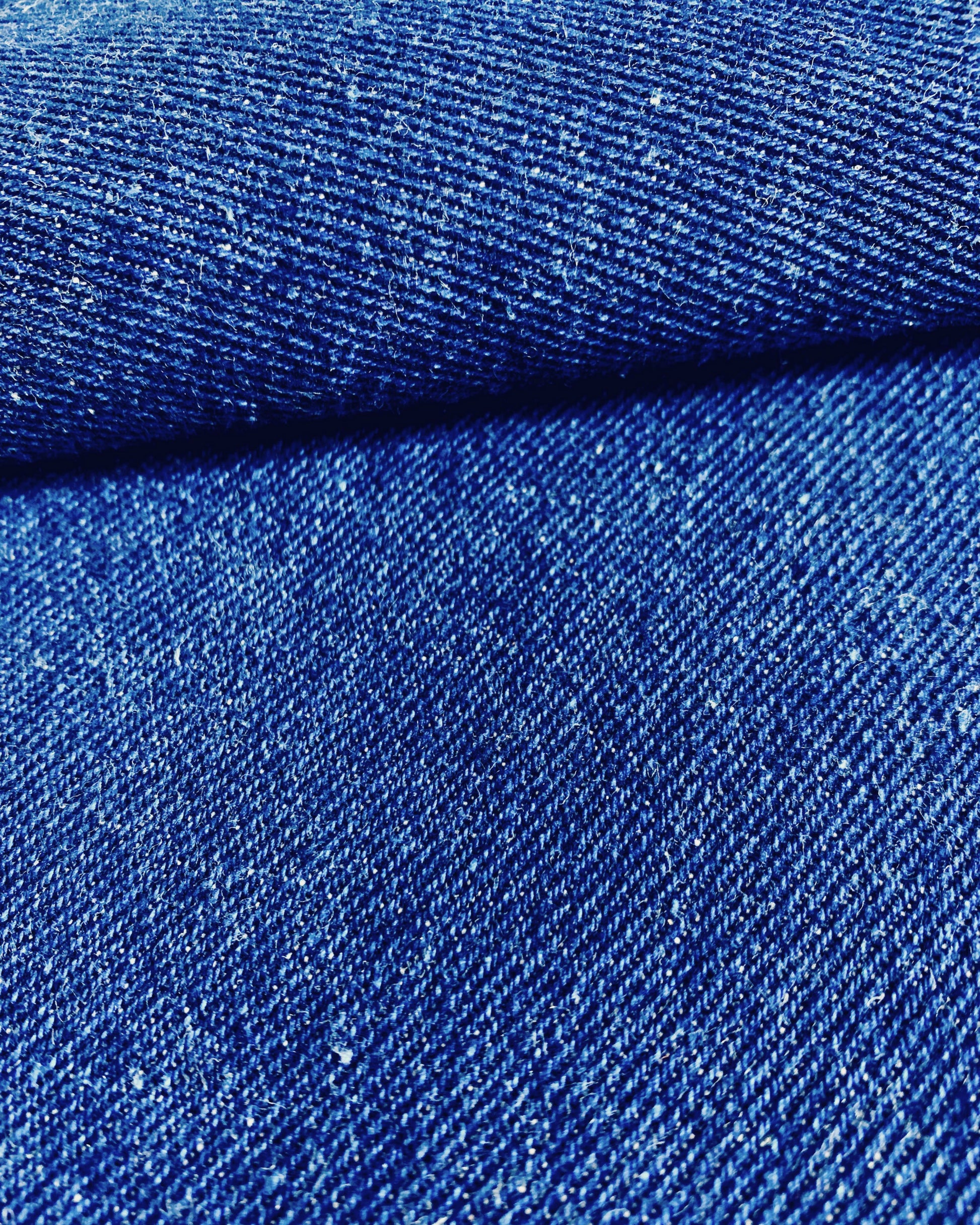 tessuto denim blu