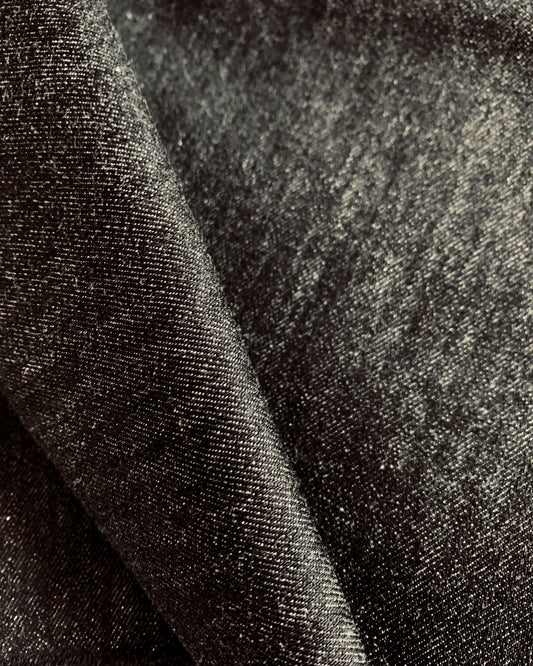 dettaglio denim nero