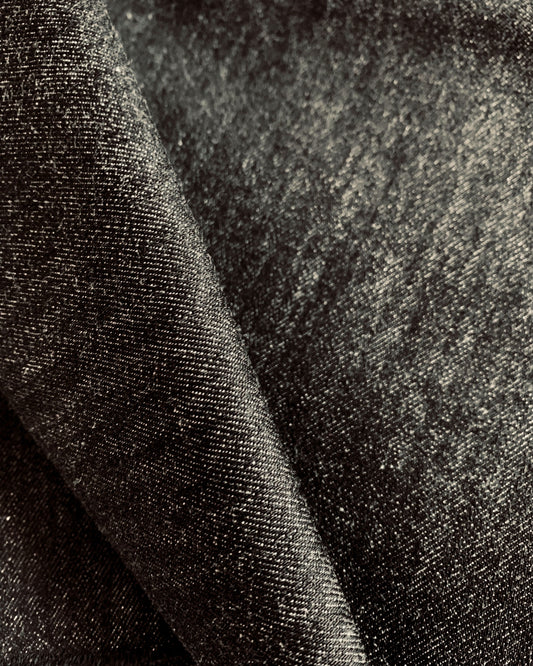 dettaglio denim nero