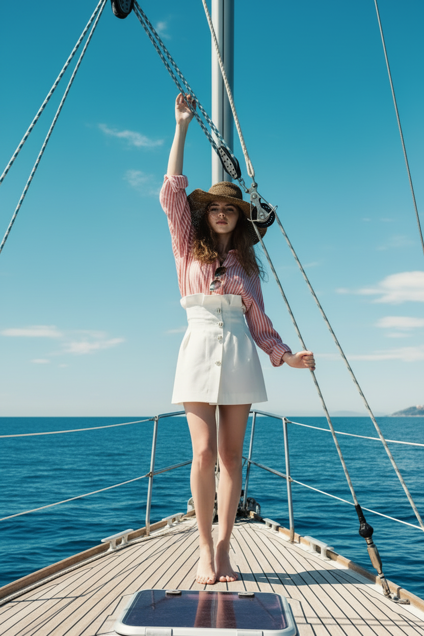 Mini Icon MONACO | Cotone bianco