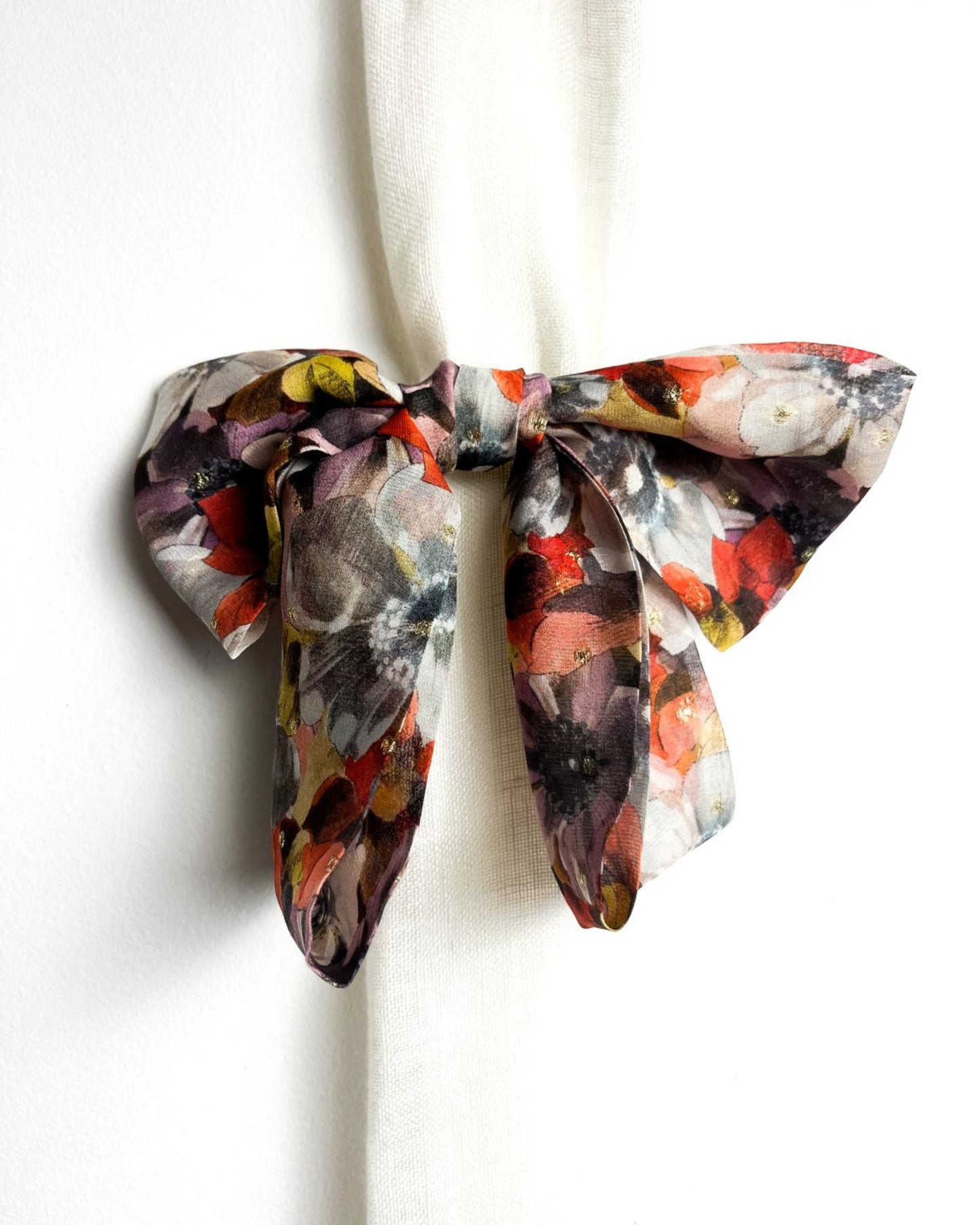 RUE CAMBON large bow - patterned